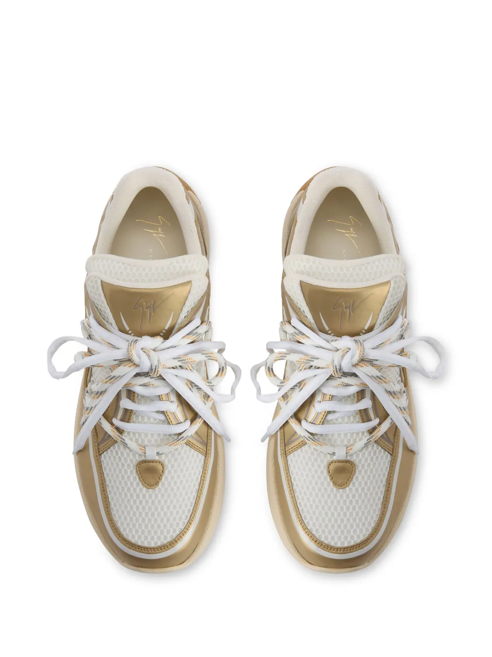 Giuseppe Zanotti Leren sneakers Wit
