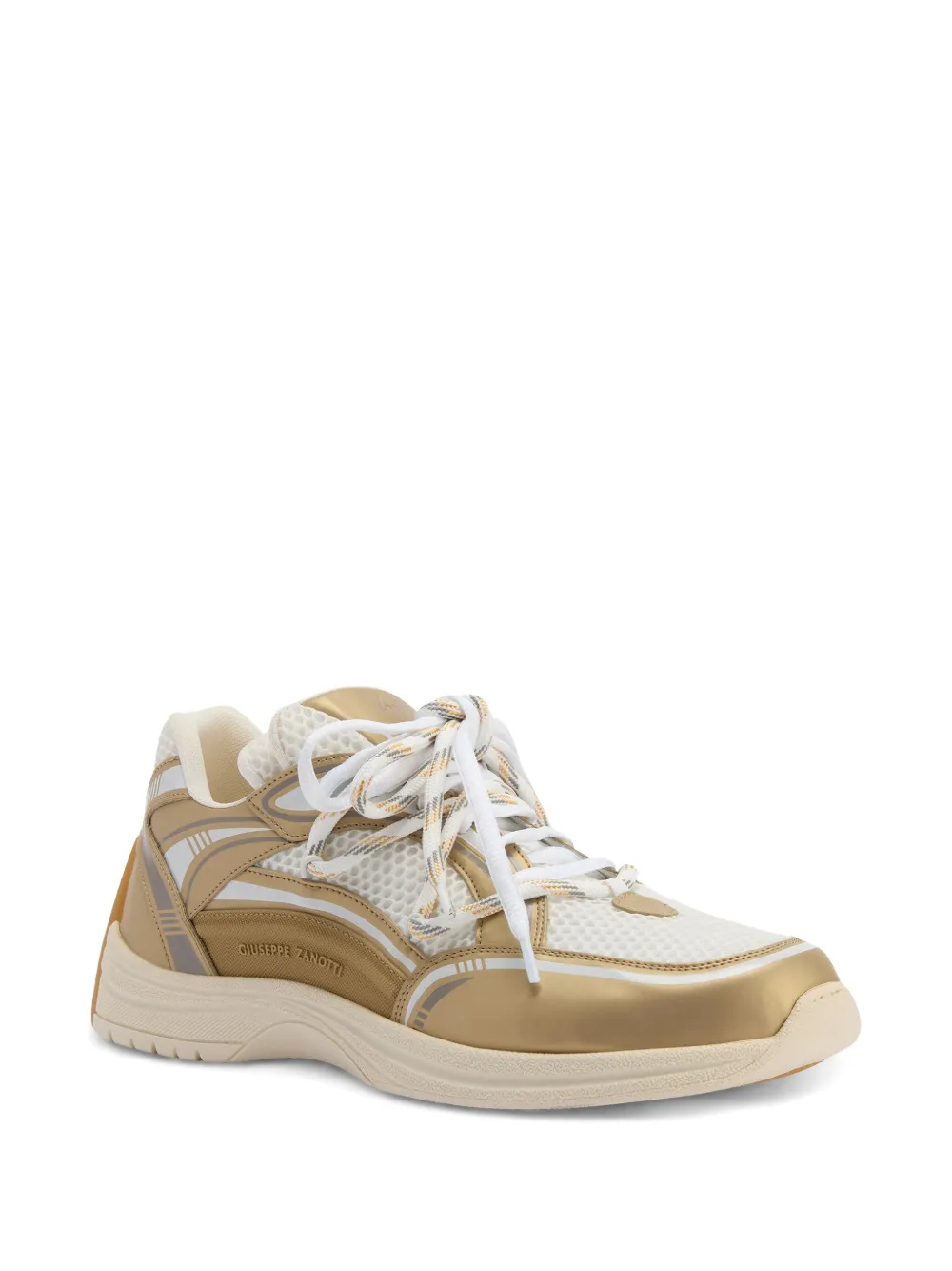 Giuseppe Zanotti Leren sneakers Wit