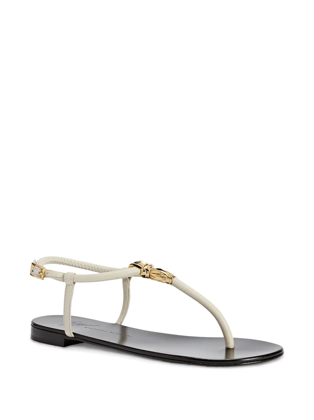 Giuseppe Zanotti leather sandals White