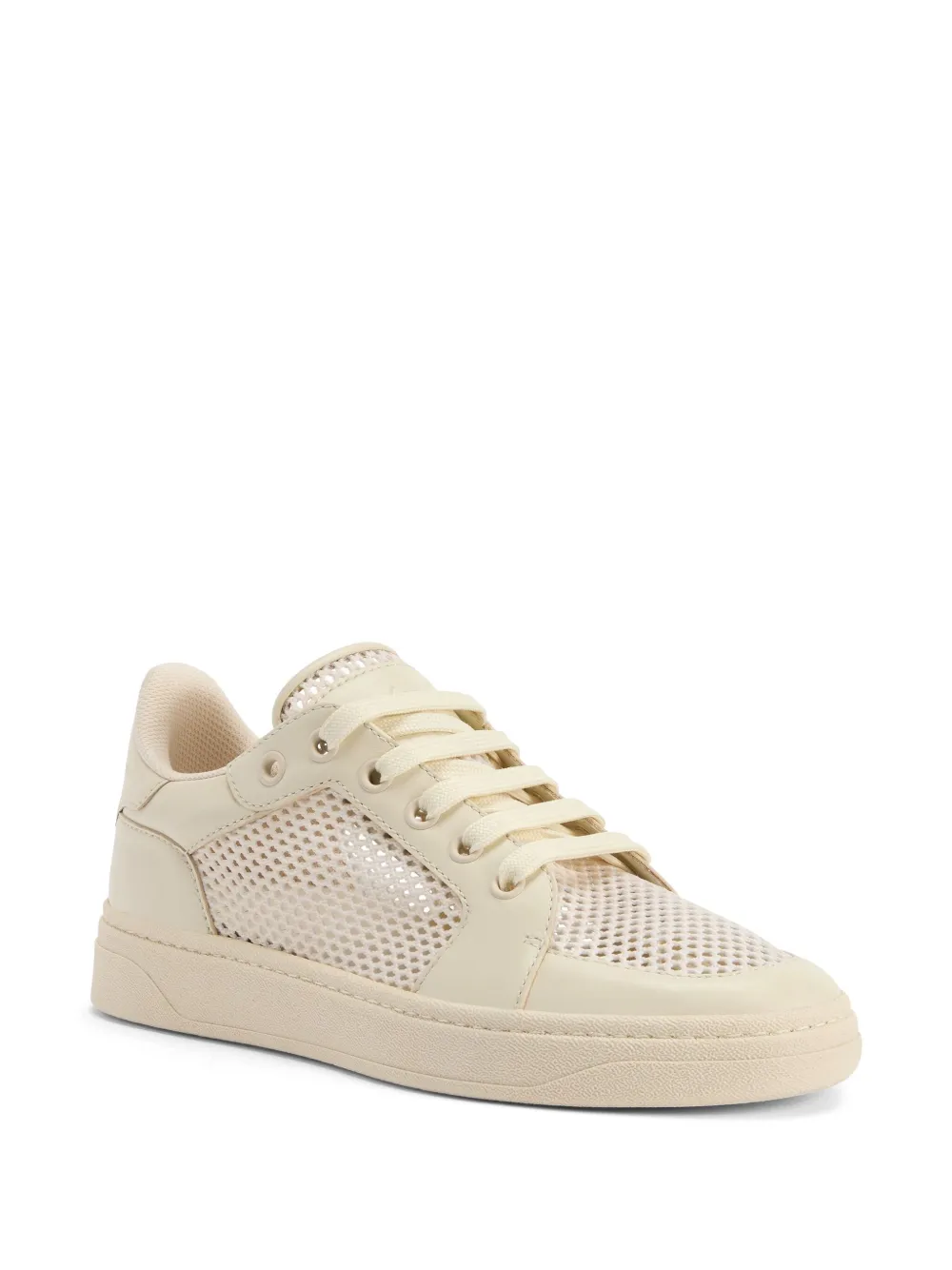 Giuseppe Zanotti mesh sneakers Neutrals