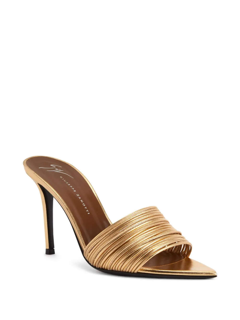 Giuseppe Zanotti 90 mm Clio sandalen Goud