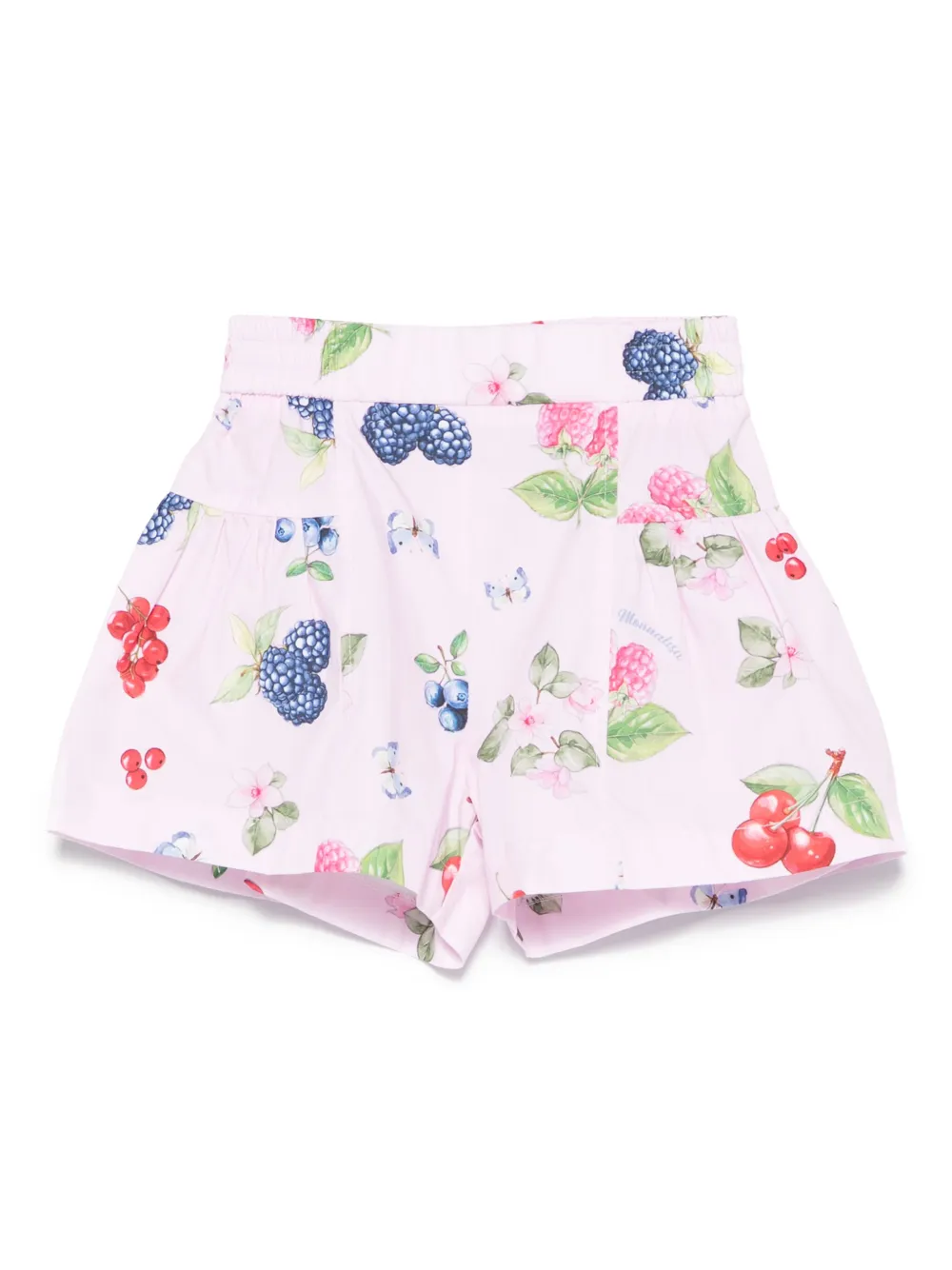 Monnalisa fruit-print shorts | Pink | Image 1