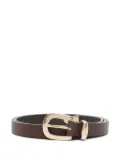 Sunflower leather belt - Brown