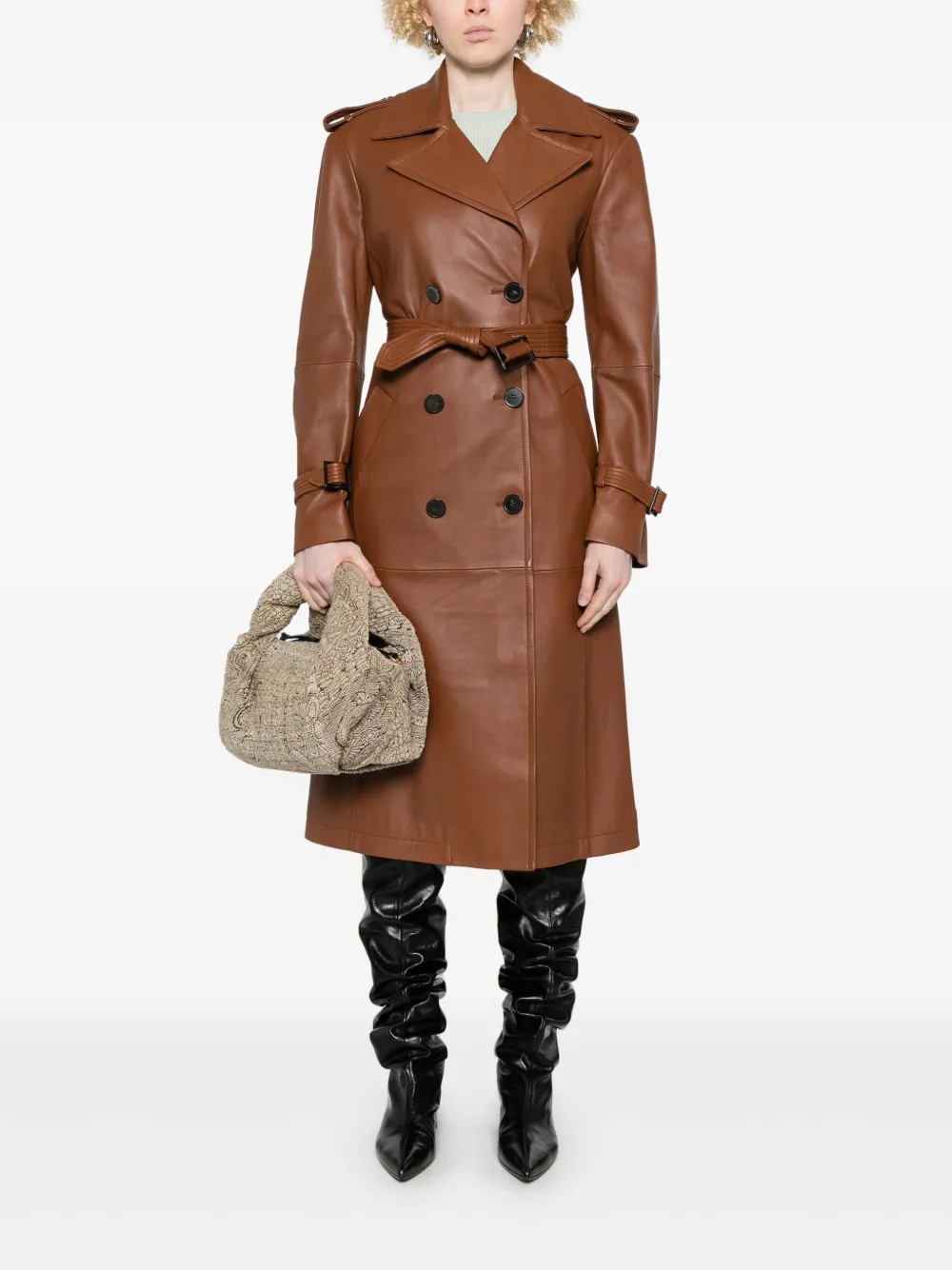 Max Mara Magiaro trenchcoat - Bruin