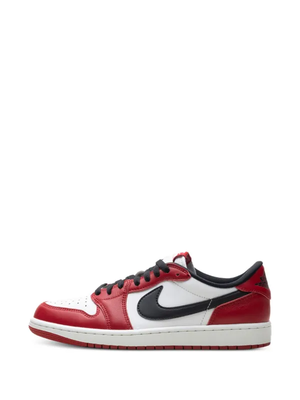 red jordan 1 low top