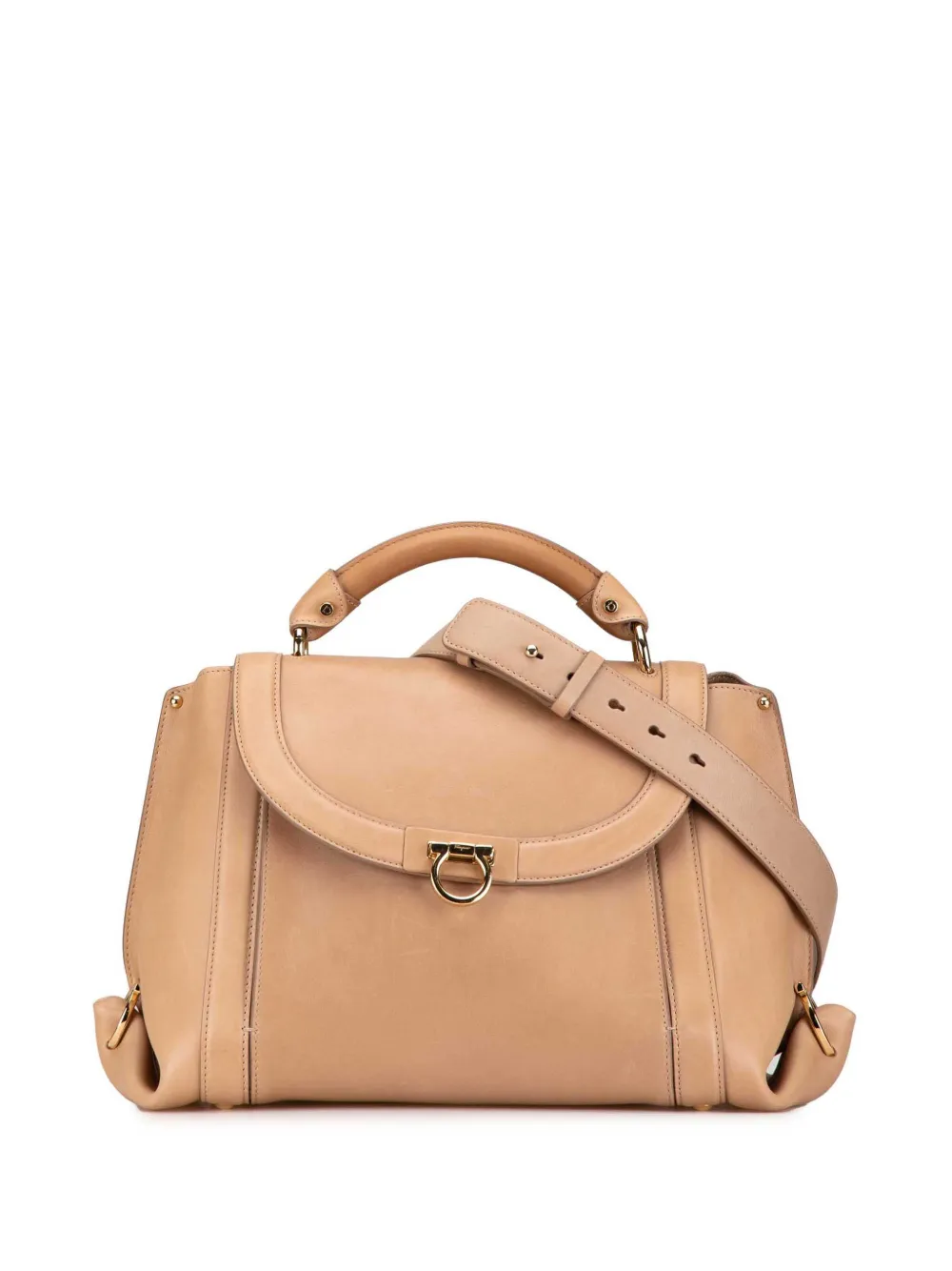 2000-2024 Gancini Leather Suzanna satchel