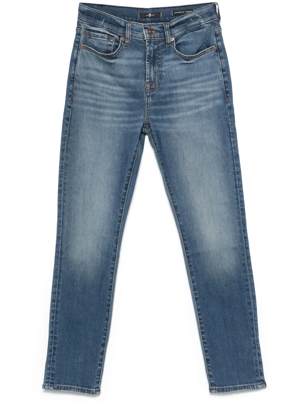 7 For All Mankind skinny jeans Blauw