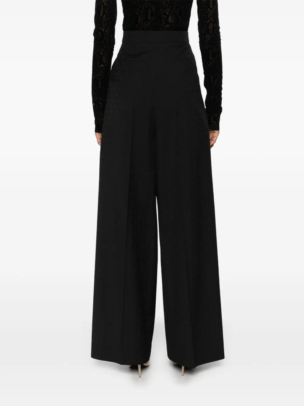 Givenchy Broek met monogram 72-jacquard Zwart
