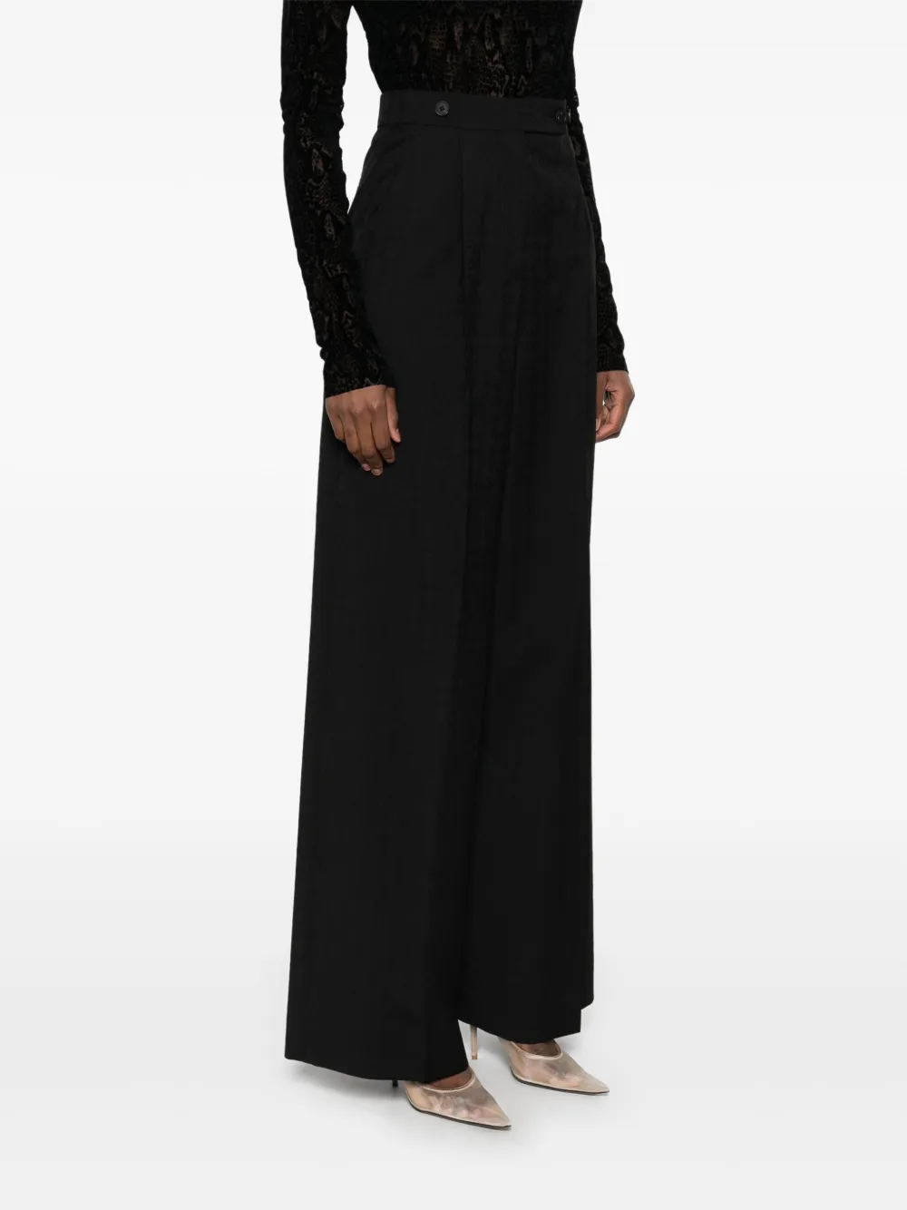 Givenchy Broek met monogram 72-jacquard Zwart