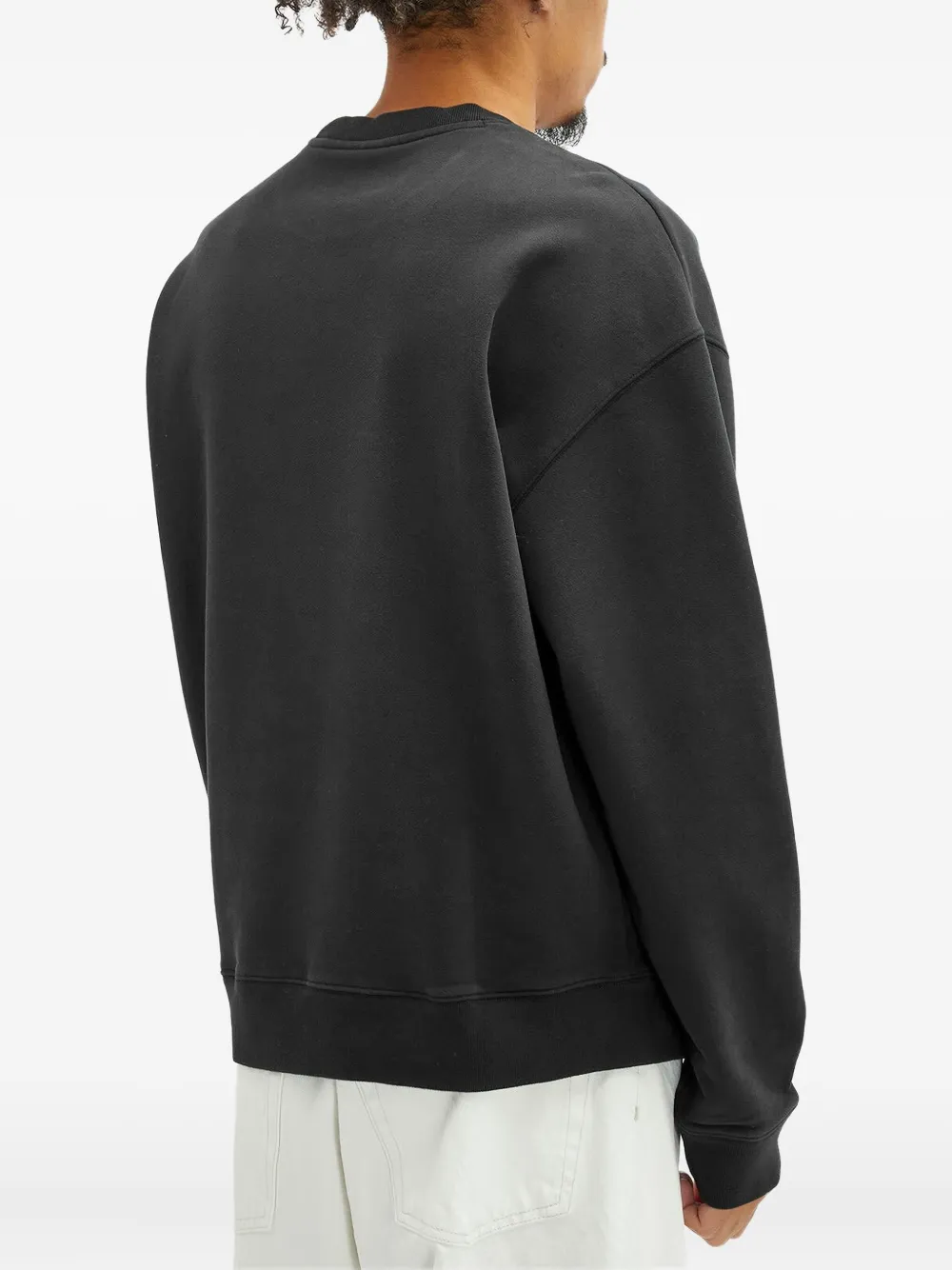 Café Kitsuné Coffee Cup Sweatshirt In Black