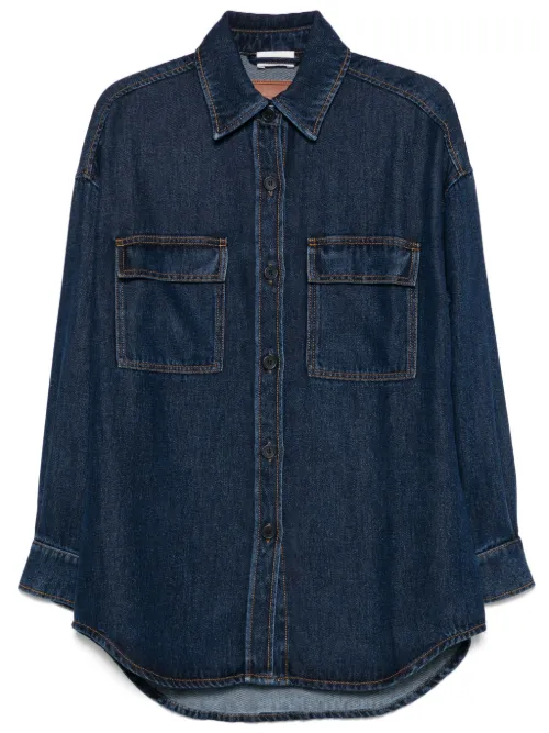 P.A.R.O.S.H. chemise en jean - Bleu - P.A.R.O.S.H. - Modalova