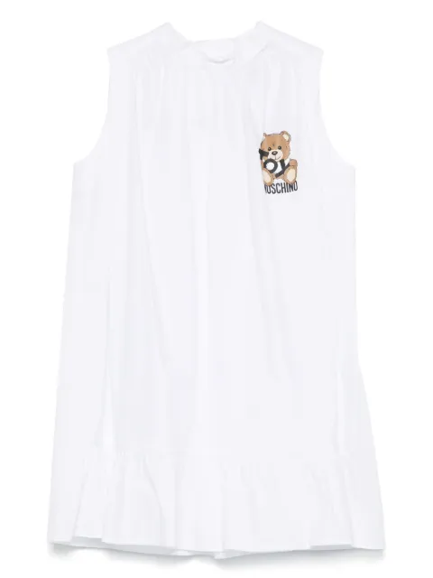 Moschino Kids Teddy Bear-print dress