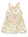 Moschino Kids Teddy Bear-print dress - White