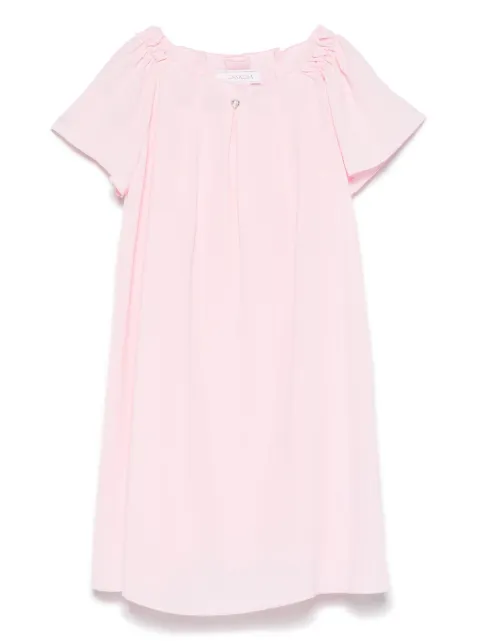 Monnalisa pleat-detailing dress