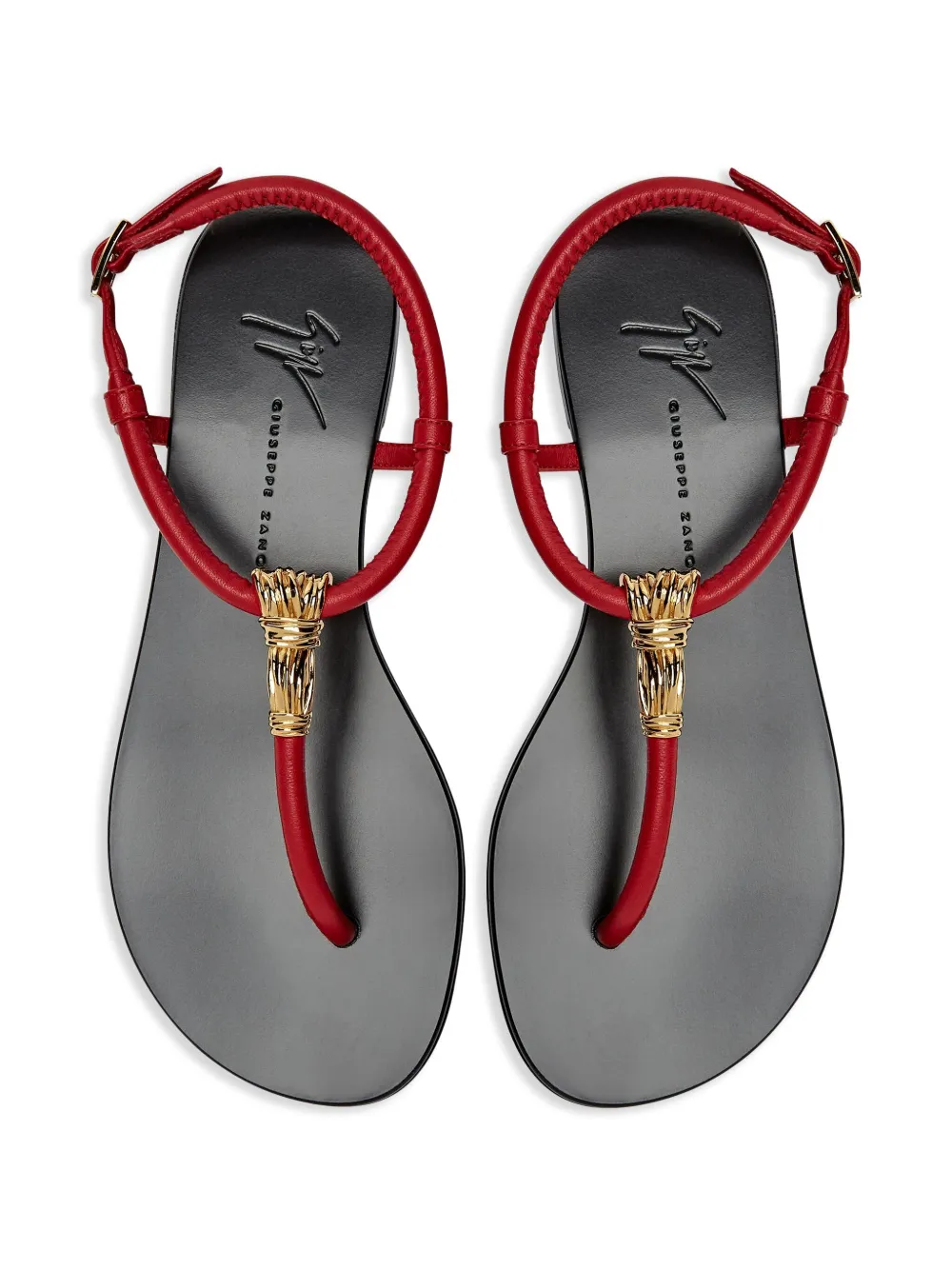 Giuseppe Zanotti Brendha sandalen Rood