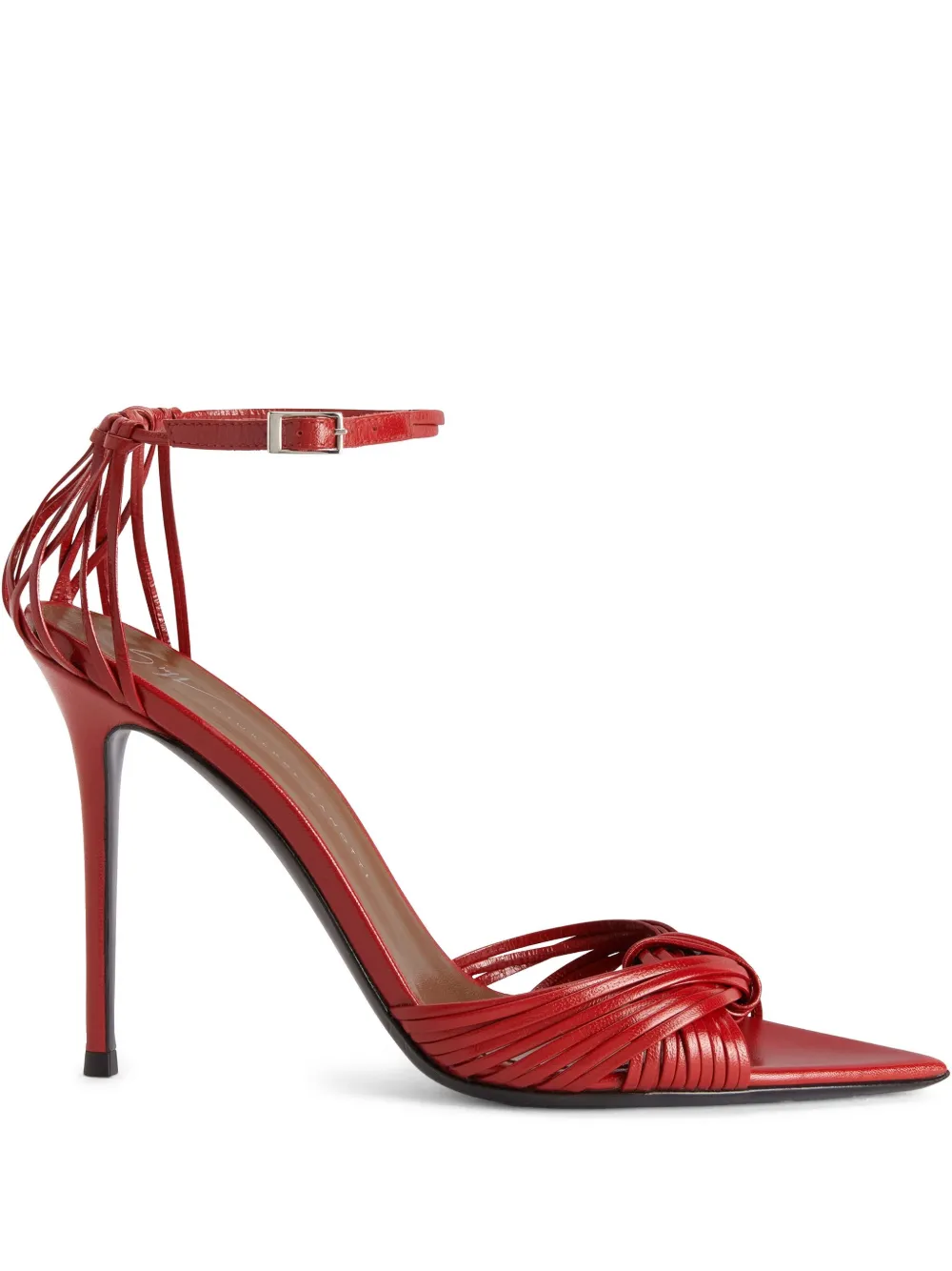 Giuseppe Zanotti ankle strap sandals Red