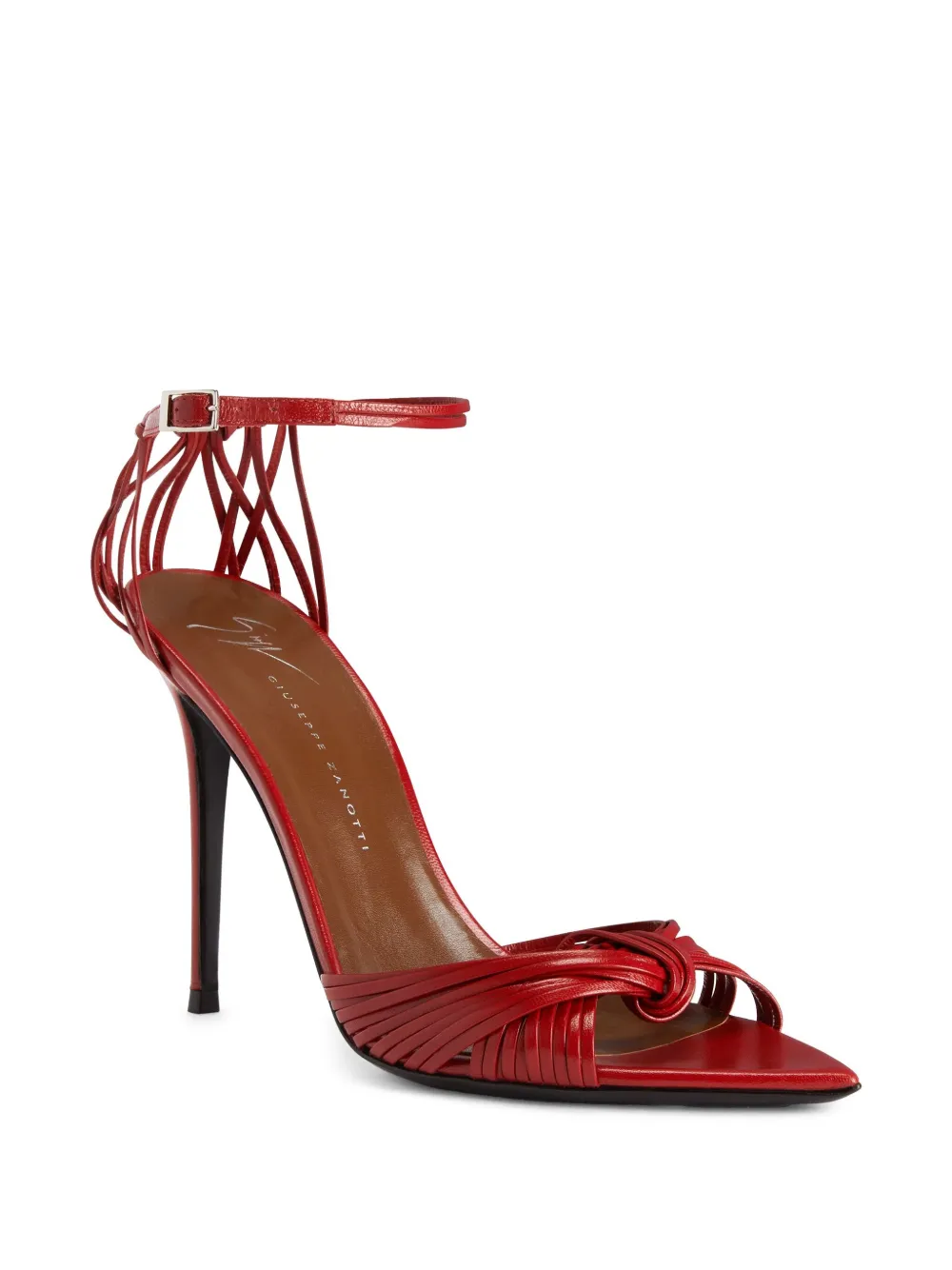 Giuseppe Zanotti ankle strap sandals Red