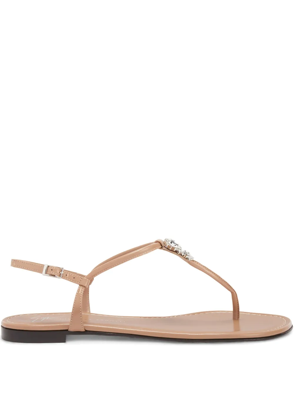 Giuseppe Zanotti leather sandals Neutrals