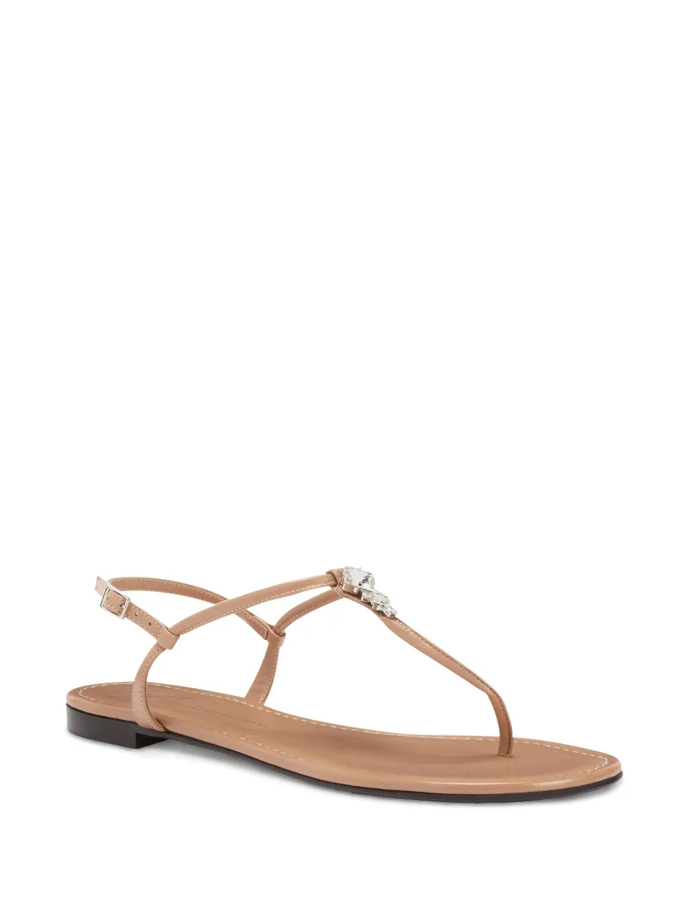 Giuseppe Zanotti leather sandals Neutrals