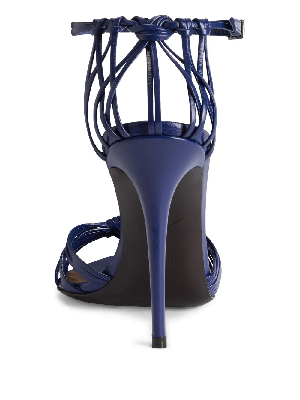 Giuseppe Zanotti 105mm knotted-strap sandals Blue