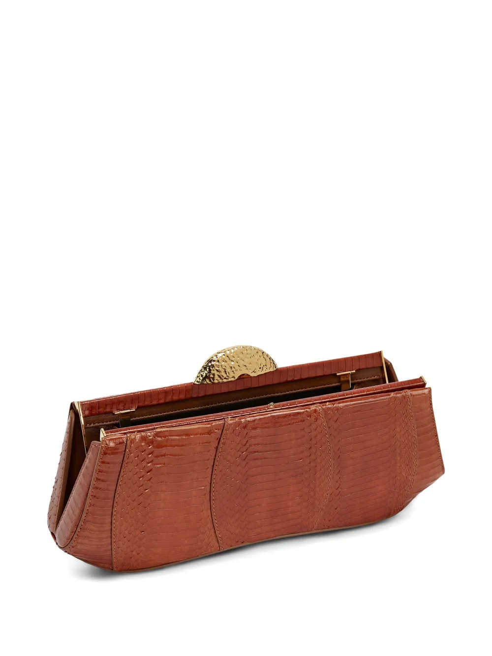 Giuseppe Zanotti Eve clutch Bruin