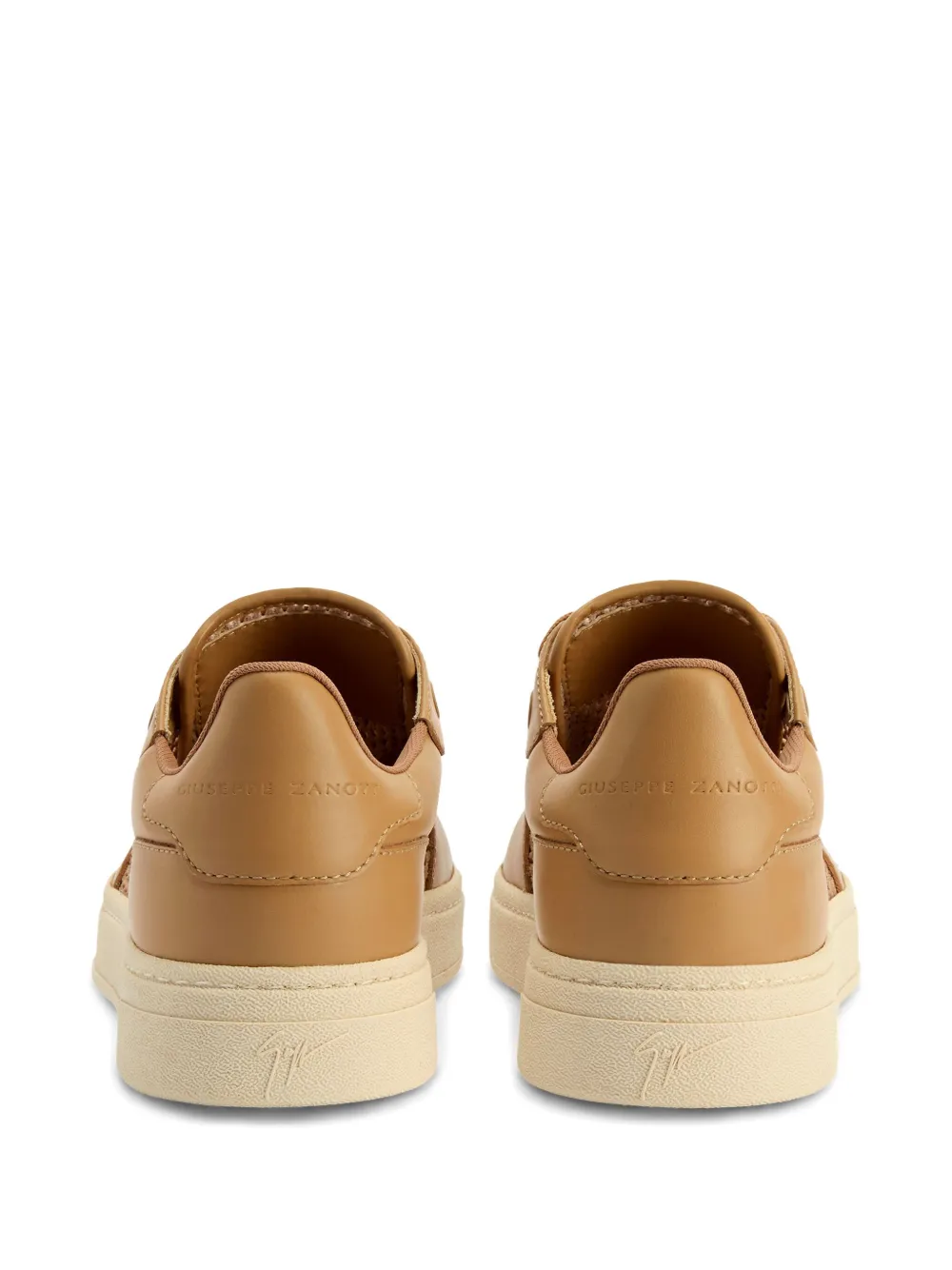 Giuseppe Zanotti leather sneakers Brown
