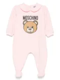 Moschino Kids Teddy Bear-print pyjamas - Pink