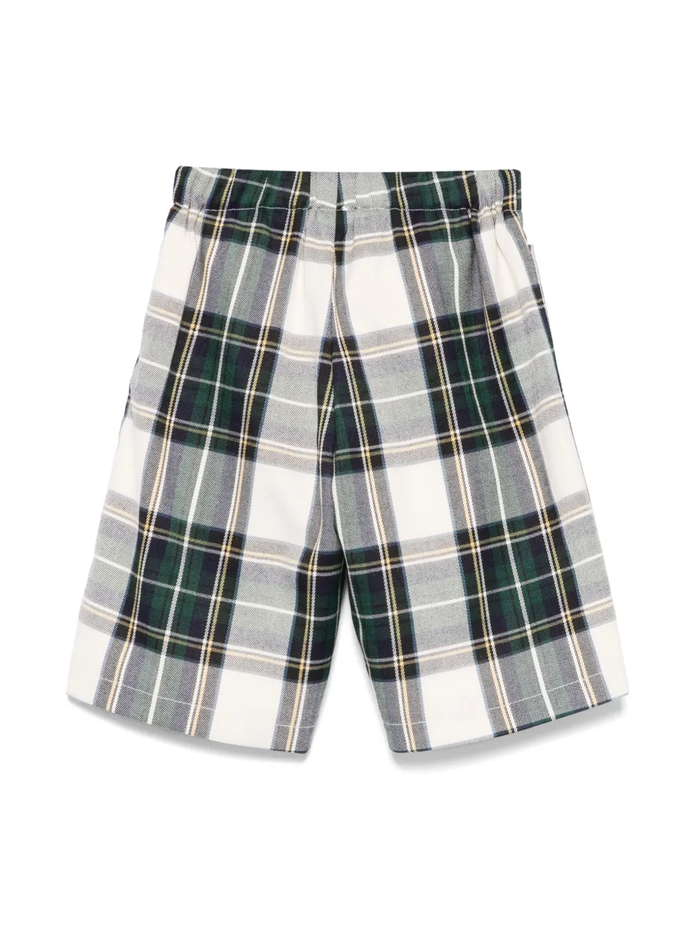 Image 2 of La Stupenderia tartan-check shorts