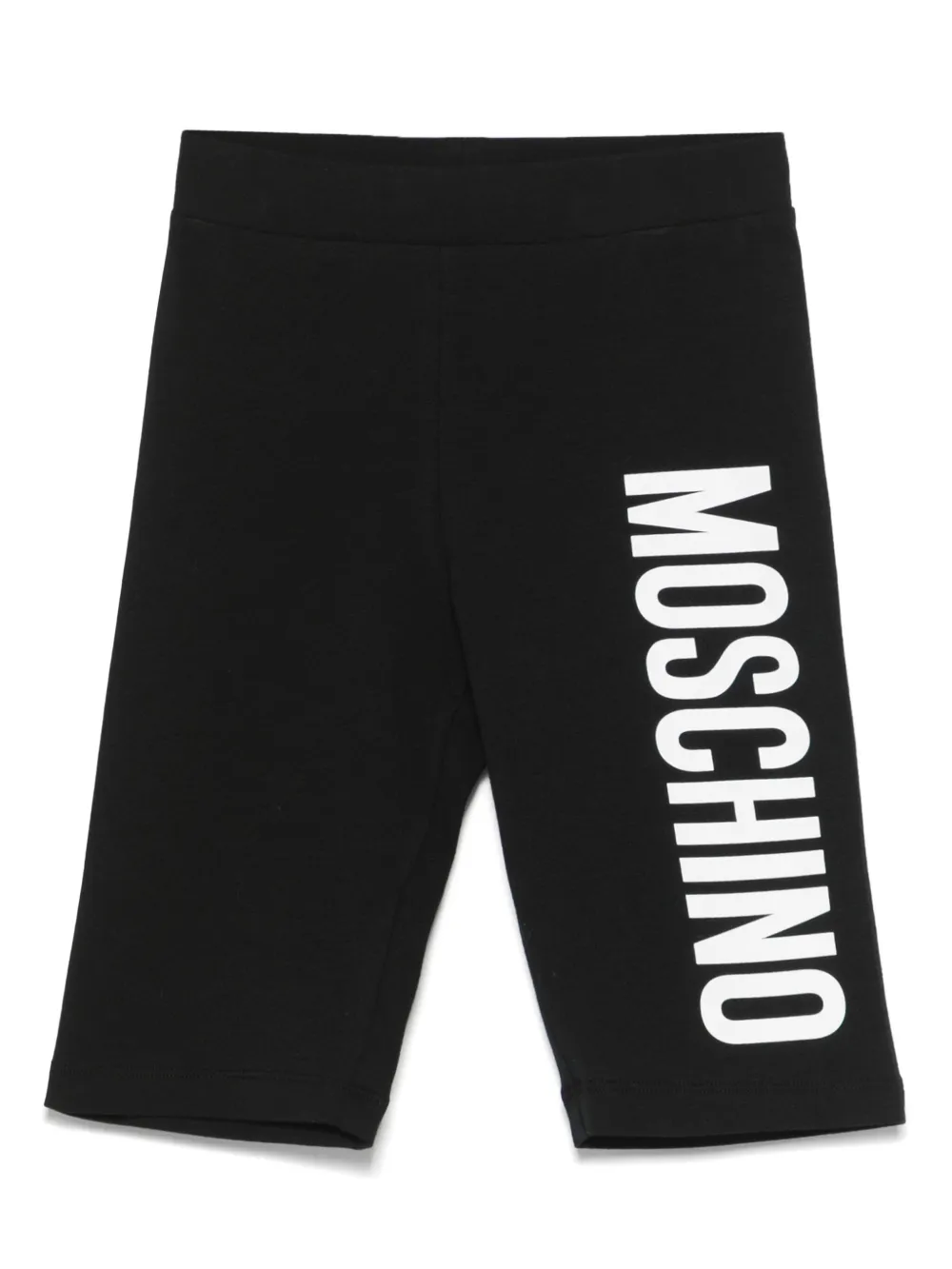 Moschino Kids Lichtgewicht jersey shorts Zwart