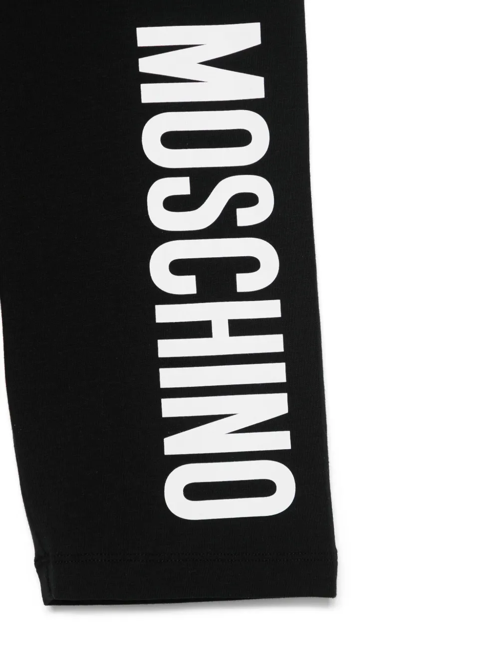 Moschino Kids Lichtgewicht jersey shorts Zwart