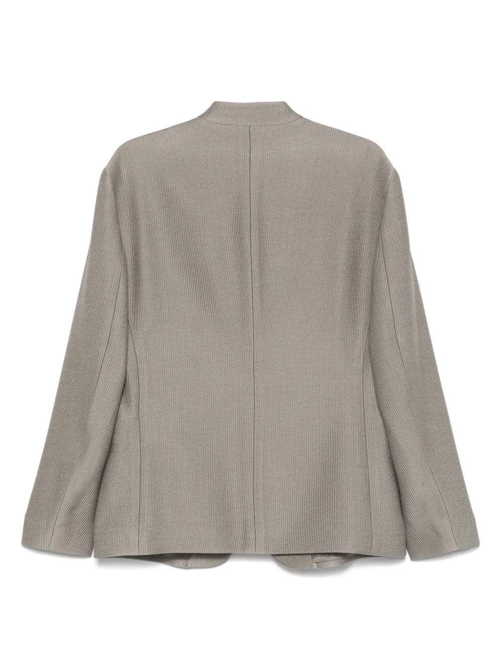 Giorgio Armani Blazer met textuur - Grijs