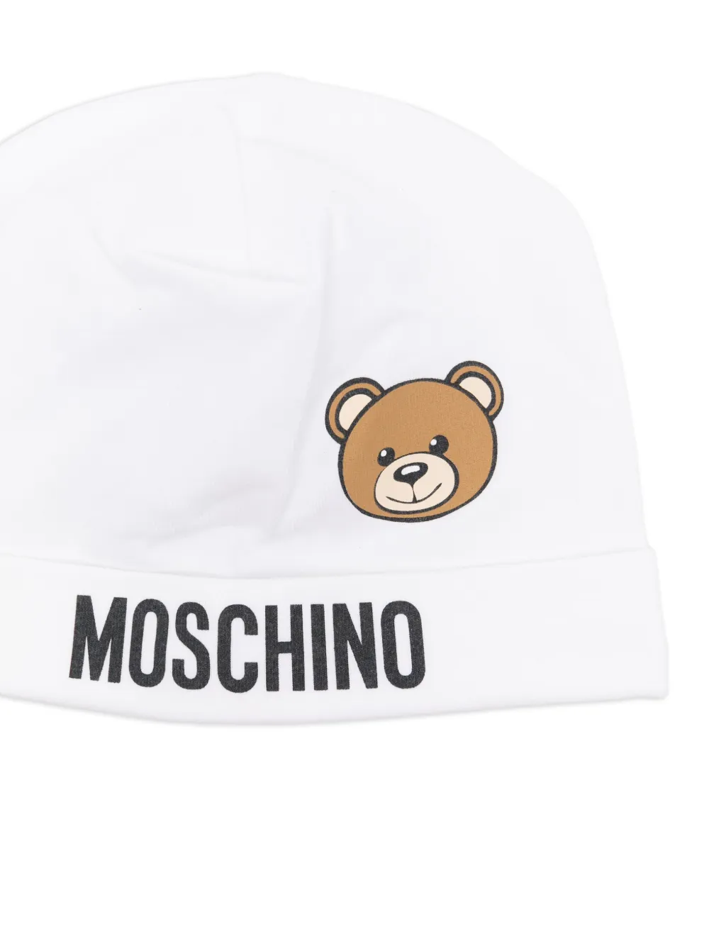 Moschino Kids Teddys Bear muts - Wit