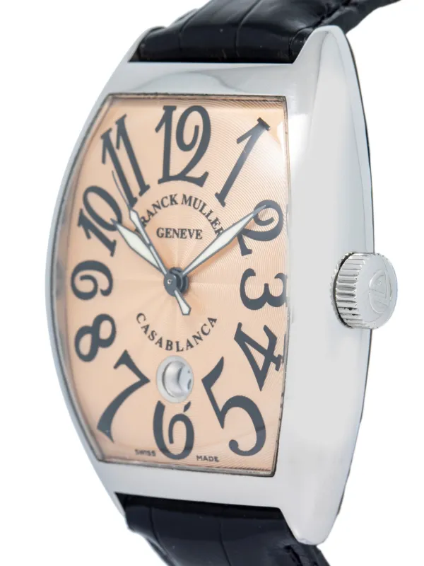 Franck Muller pre-owned Casablanca 39mm Pink FARFETCH TR