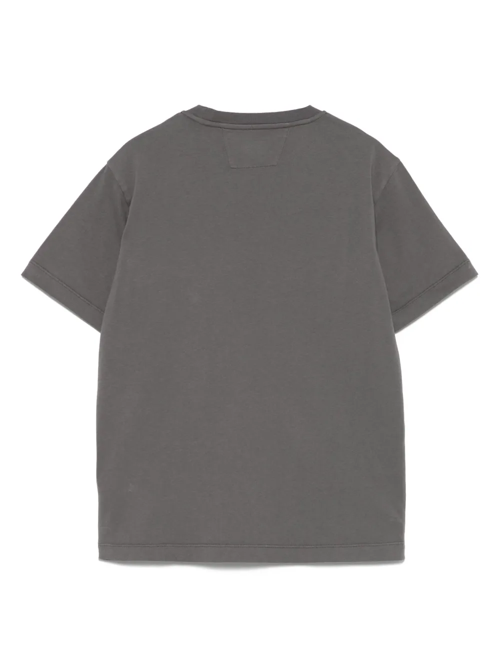 Shop C.p. Company Logo-print T-shirt In Grey