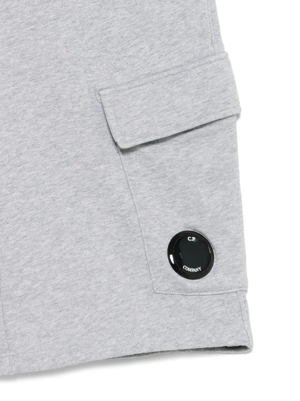 C.P. Company Kids Shorts met lensdetail Grijs
