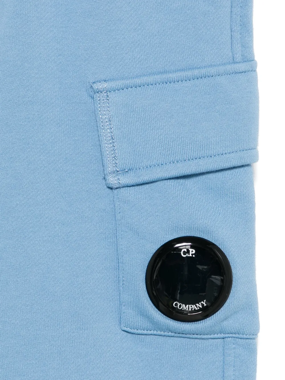 C.P. Company Kids Trainingsbroek met detail Blauw