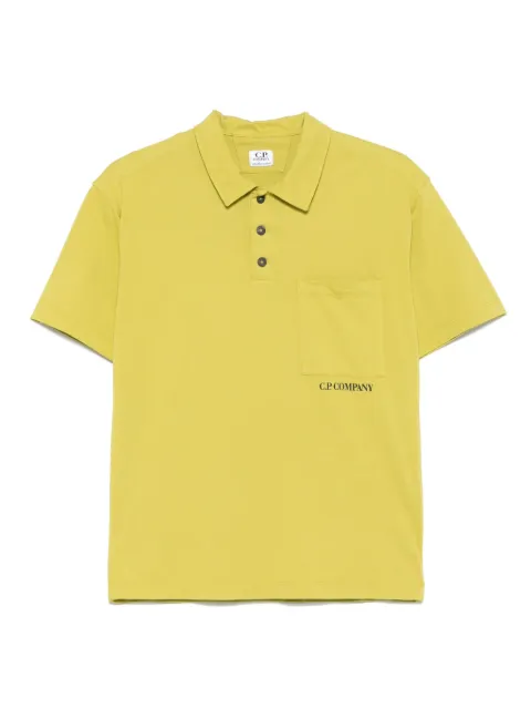 C.P. Company Kids logo-print polo shirt