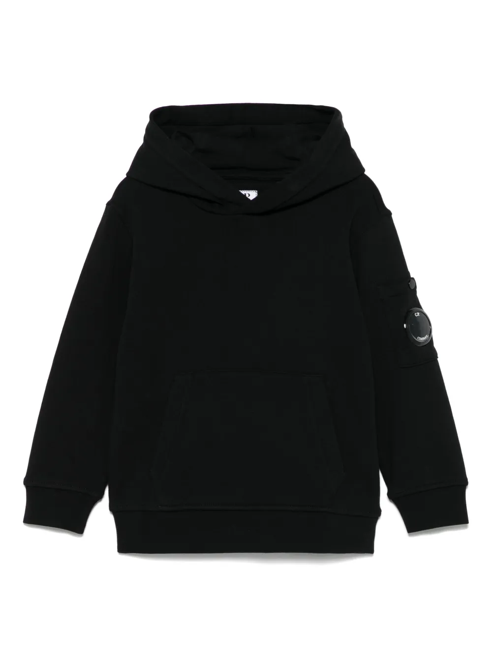 C.P. Company Kids Hoodie met lensdetail Zwart