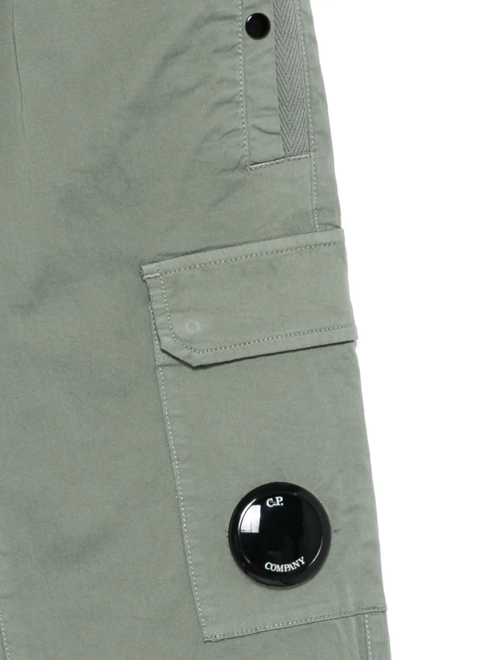 C.P. Company Kids Trainingsbroek met lensdetail Groen