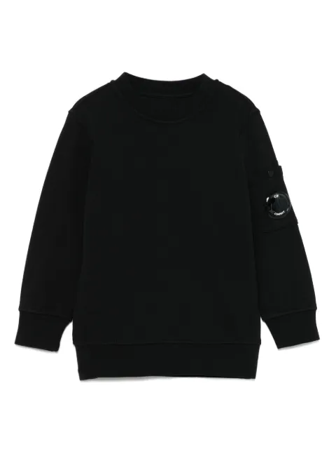C.P. Company Kids Sweatshirt mit Linsen-Detail