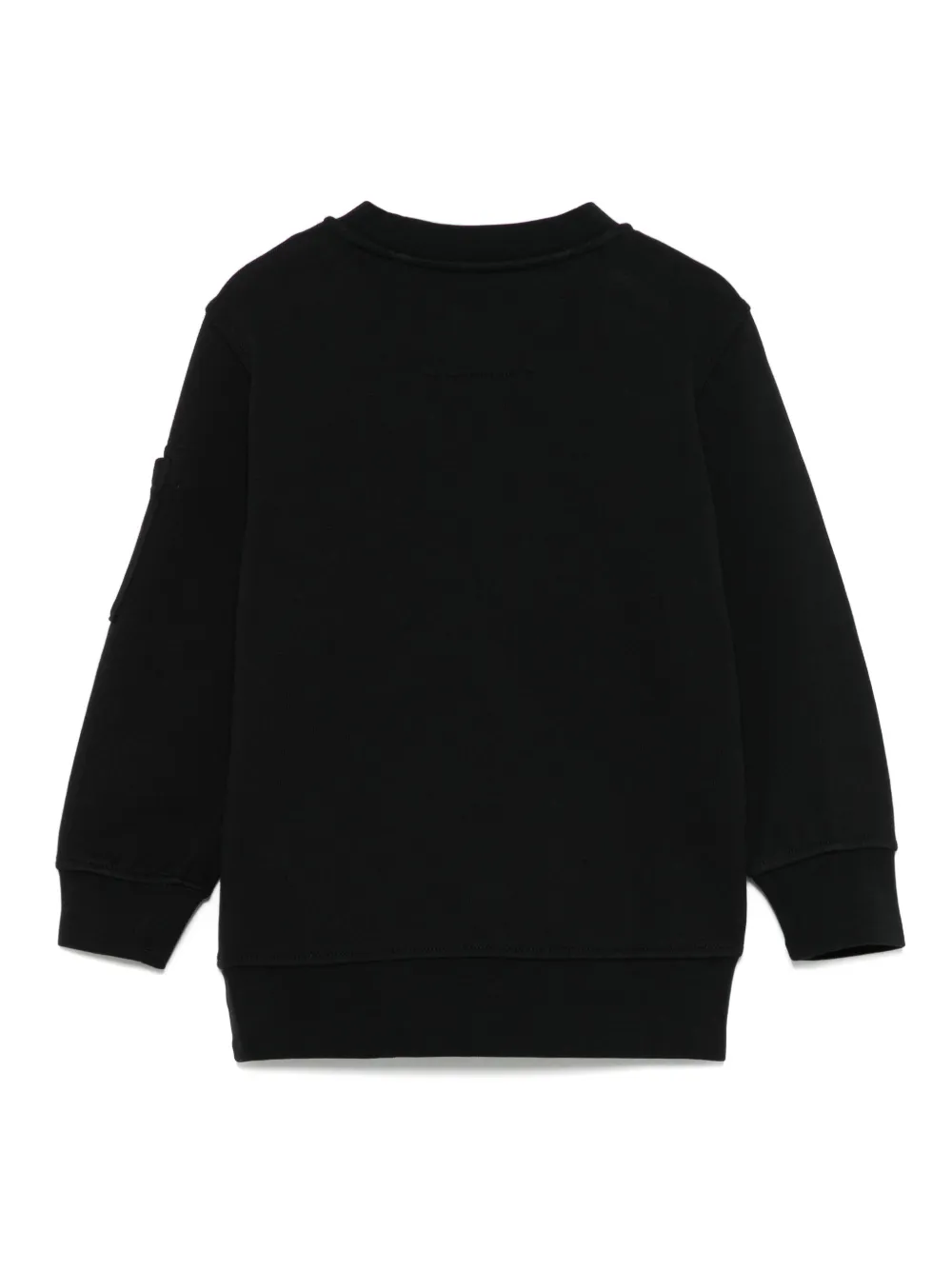 Shop C.p. Company Lens-detail Sweatshirt In Black
