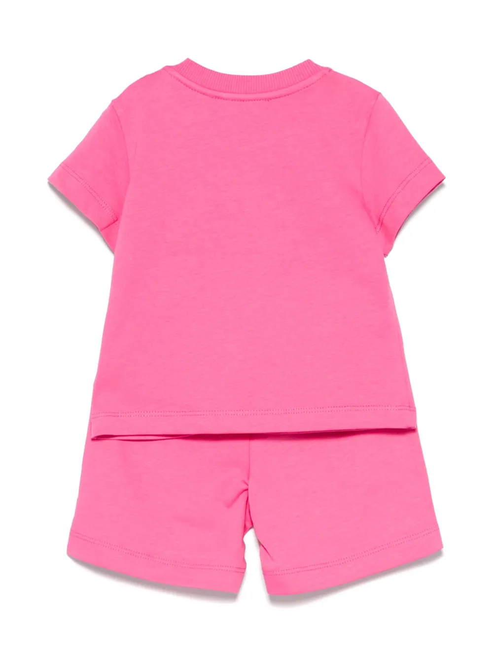 Moschino Kids Shorts met teddybeerprint - Roze