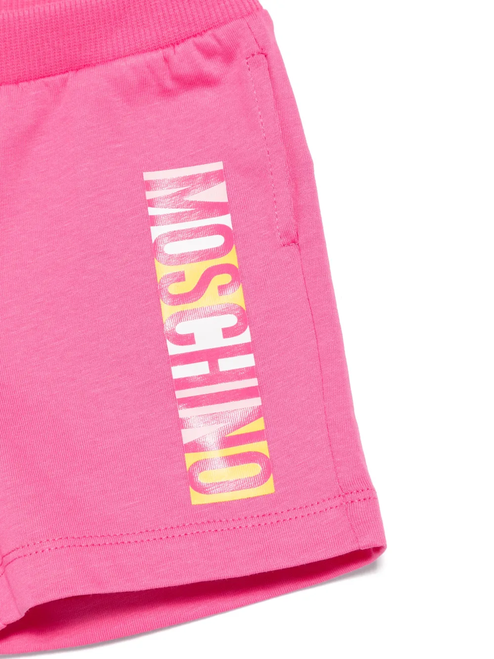 Moschino Kids Shorts met teddybeerprint Roze