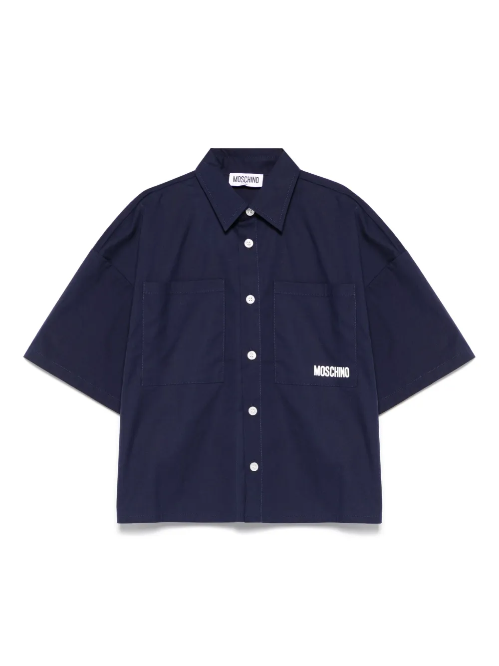 Moschino Kids Teddys Bear shirt Blauw