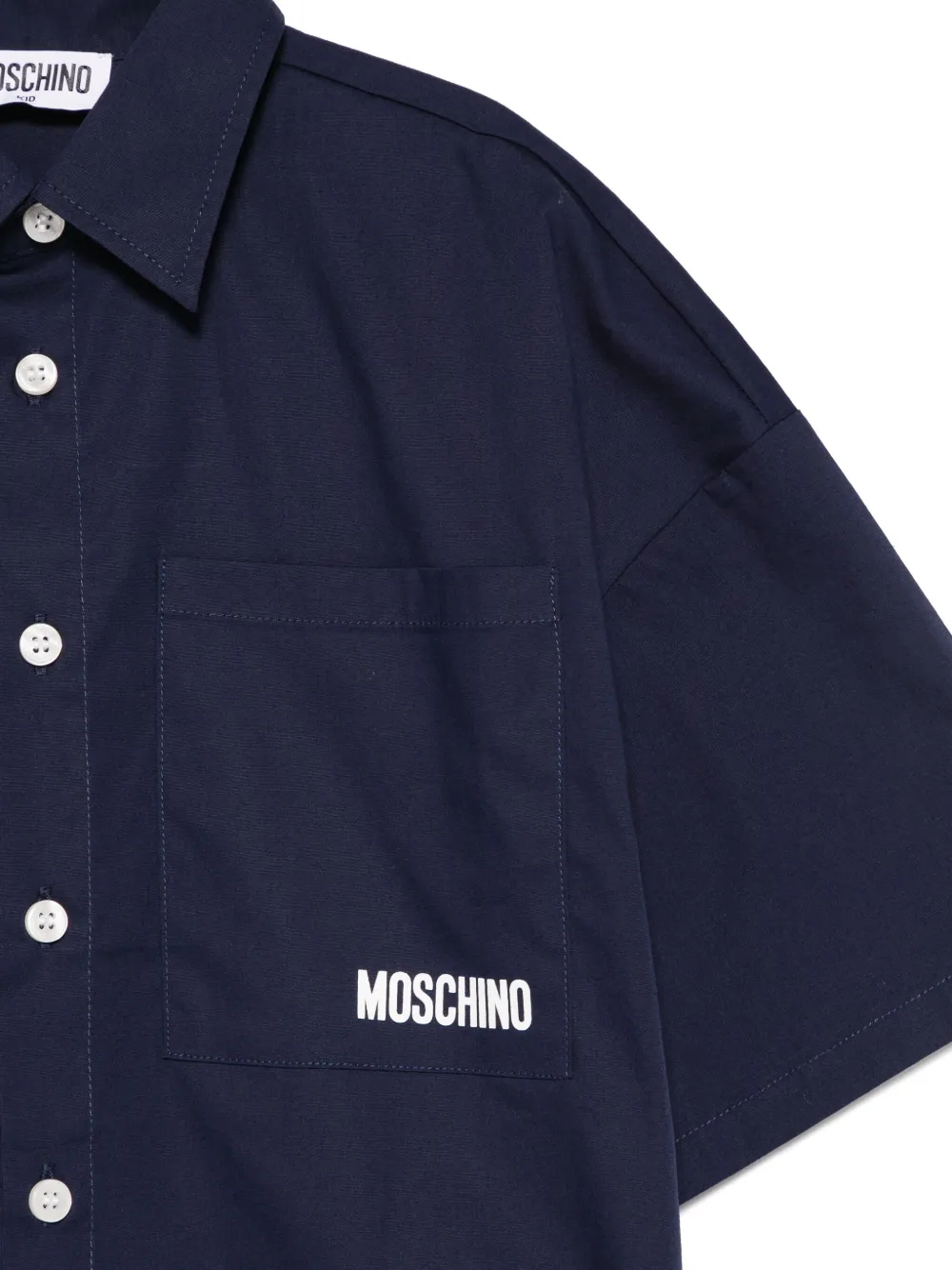Moschino Kids Teddys Bear shirt Blauw