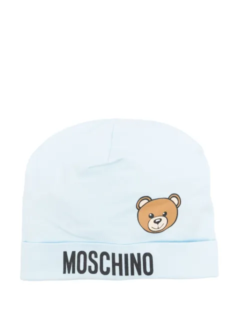 Moschino Kids bonnet à motif Teddy Bear