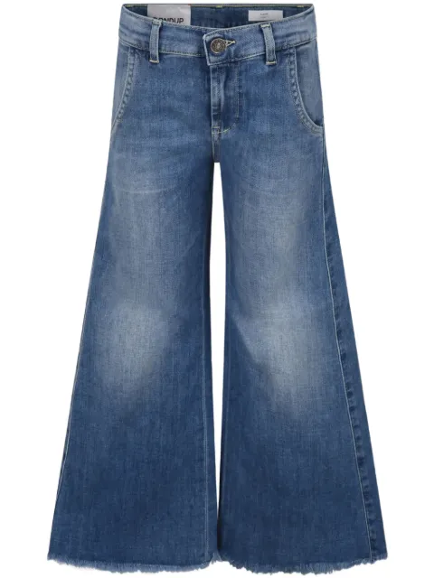 DONDUP KIDS Calça jeans wide leg