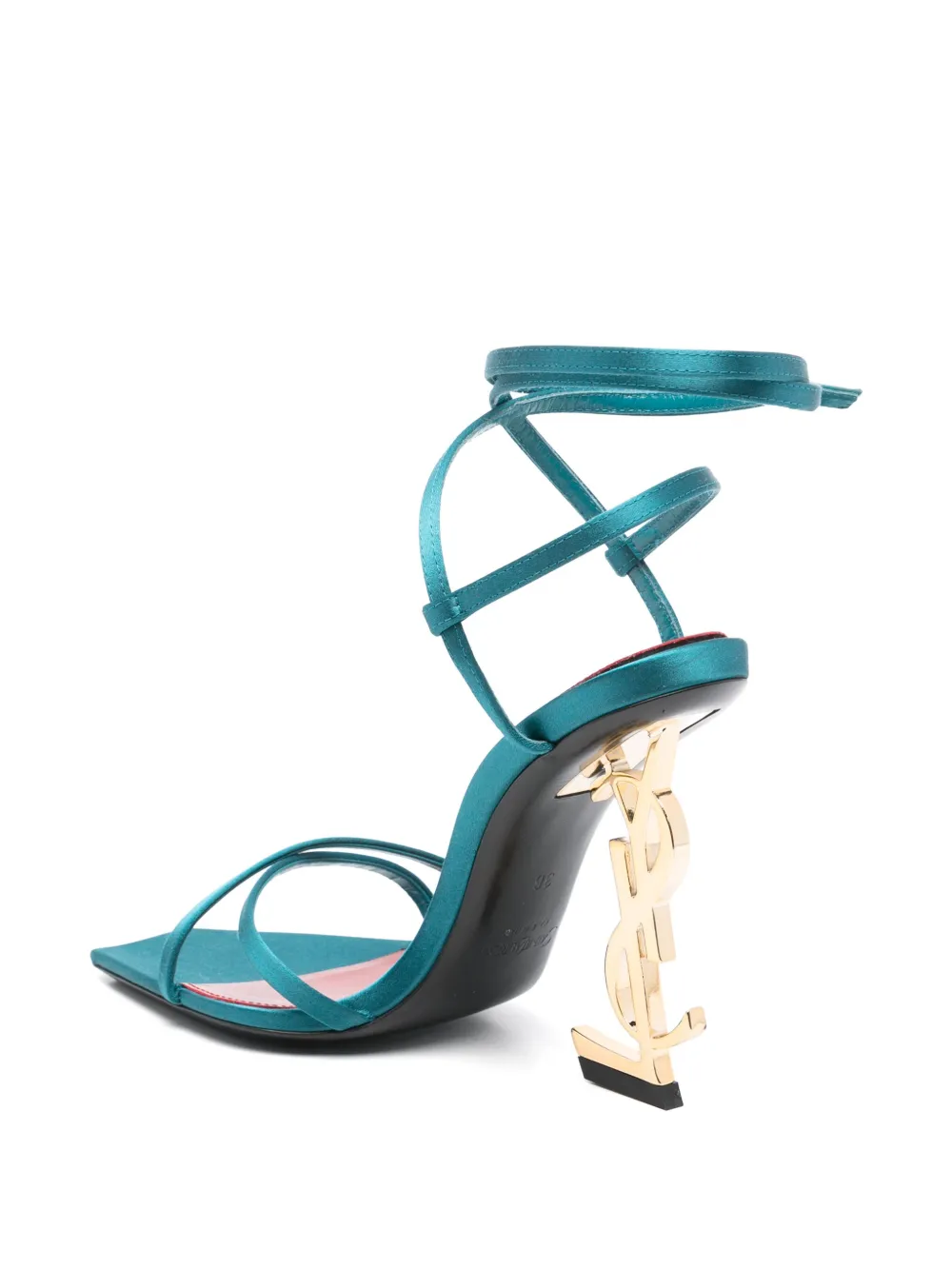 Saint Laurent 110mm Opyum sandals Blue