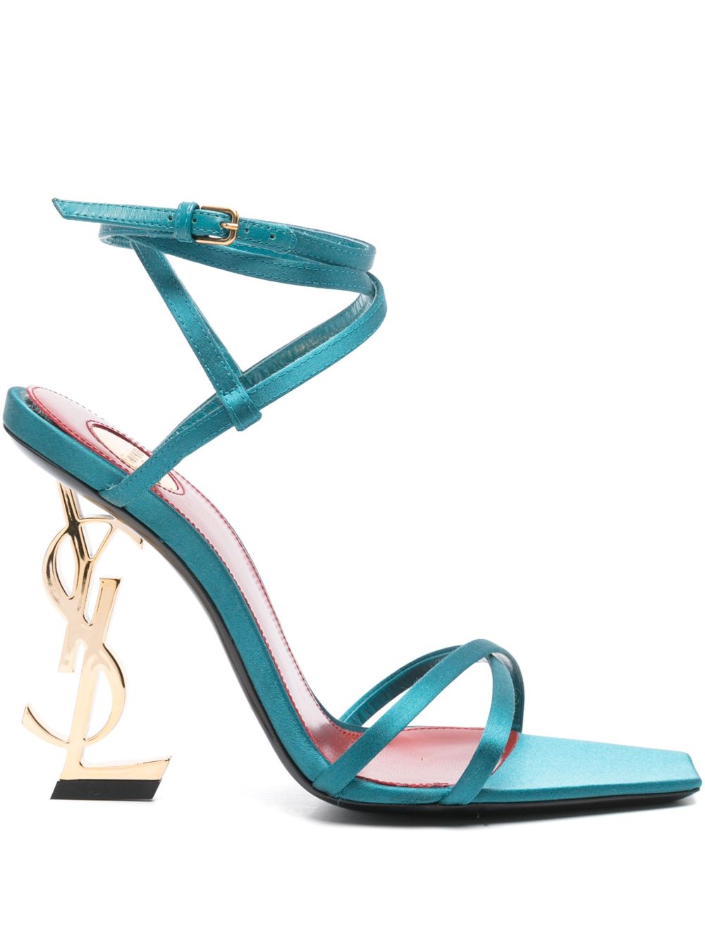 Saint Laurent 110mm Opyum sandals Blue