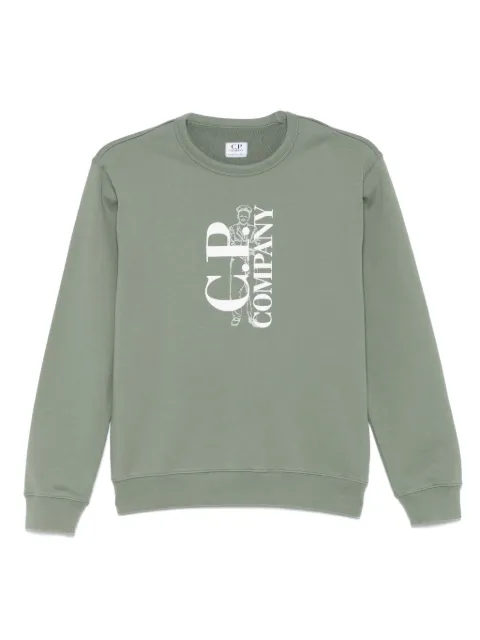 C.P. Company Kids logo-print sweatshirt